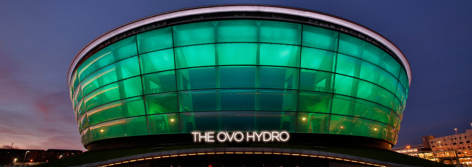 External view of the front of the OVO Hydro.
