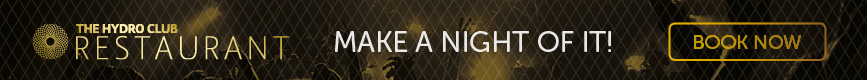 Banner ad for Hydro Club